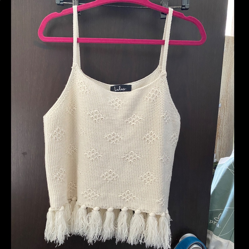 Knit tank